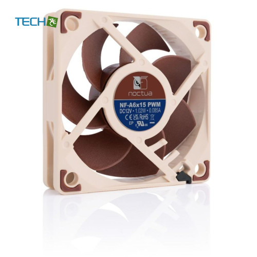 【美品】noctua ファンセット Noctua NF-A6x15 PWM 60mm 静音ファン フローアクセラレーション＆SSO2
